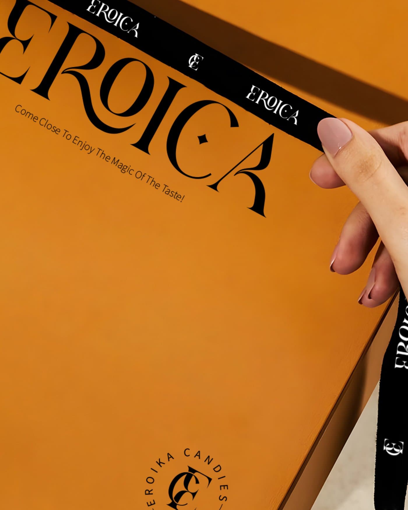Eroica — the signature orange gift packaging